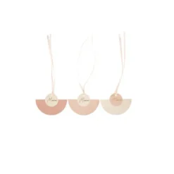 9 Étiquettes Merci + Ruban Satin - Collection Curve