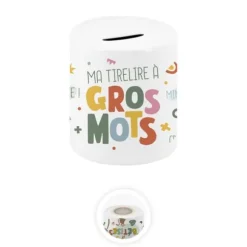 Tirelire en céramique pour enfant 