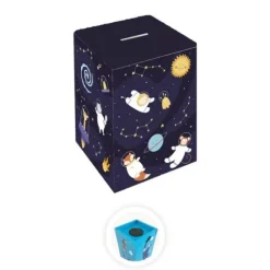 Tirelire personnalisable en bois pour enfant - Astronaute