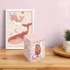 Tirelire personnalisable en bois pour enfant - Princesse