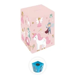 Tirelire personnalisable en bois pour enfant - Princesse