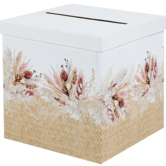 Tirelire - 20 x 20 x 20 cm - Romance Champêtre