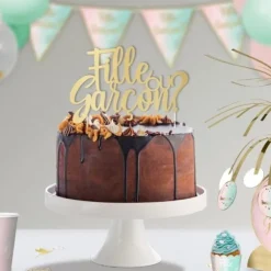 Top Gâteau - Fille ou Garçon ? - Collection Gender Reveal