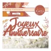 Top Gâteau - Joyeux Anniversaire - Collection Terracotta