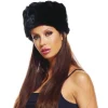 Toque Russe Chapka noir pour adulte - T58