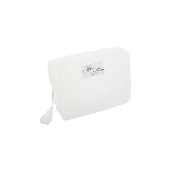 Trousse de toilette en gaze de coton - Modèle au choix