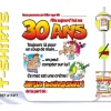 T-Shirt Anniversaire Certifié 30 Ans Homme