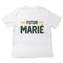 T-Shirt à dédicacer "Futur Marié" - Collection Mission Enterrement de vie de garçon