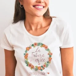 T-Shirt pour femme "Future Mariée" - Collection EVJF Party