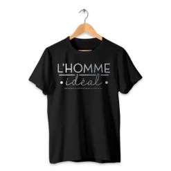 T-Shirt pour homme " L'homme idéal " - Taille au Choix