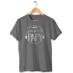 T-shirt pour homme " Super Papy " - Taille au Choix