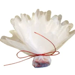 Tulle Cristal Découpé Ivoire