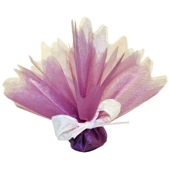 Tulle Cristal Découpé Parme