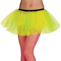 Tutu Fluo 80's Jaune
