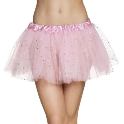 Tutu rose pâle étoiles - Adulte - Taille Unique