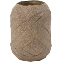 Œuf Bolduc métallisé - 10 mm x 15 m - Couleur au choix