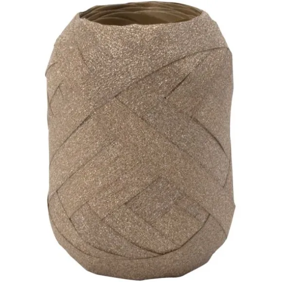 Œuf Bolduc métallisé - 10 mm x 15 m - Couleur au choix