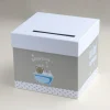 Urne Baby Shower - Nounours bleu