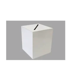 Urne en carton blanche