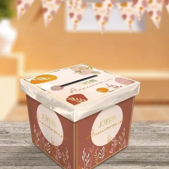 Urne - Joyeux Anniversaire - Collection Terracotta
