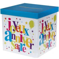 Urne "Joyeux Anniversaire" - Multicolore