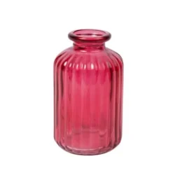 Vase blanc en céramique en forme de boule - 8,7 x 7,5 cm - Collection Voile de Douceur