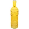 Vase bouteille en verre - Mambo - 6,5 x 25 cm - Collection Goûter Vitaminé - Couleur au choix