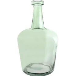 Vase dame-jeanne en verre - 8 x 14 cm - Vert Eucalyptus