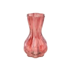 Vase en verre - Aliza - 9 x 9 x 14,5 cm - Couleur au choix