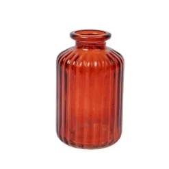 Vase en verre - Giorgia - 6,2 x 10 cm - Couleur au choix