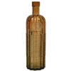 Vase en verre - Recycle ton chaud - 24 cm - Couleur Aléatoire