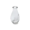 Vase en verre transparent