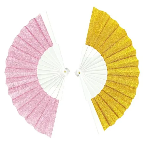 Éventail à paillettes - Couleur Aléatoire
