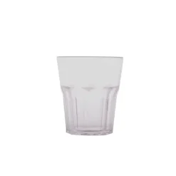 Verre à eau réutilisable 25 cl - Transparent