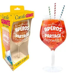 Verre à pied géant - 1,6 l - Collection Apéro