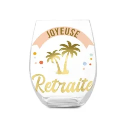 Verre rond - Joyeuse Retraite