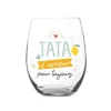 Verre rond - Tata d'amour - Collection Famille d'Amour