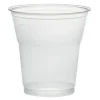 20 verres transparents en plastique réutilisable pour orangeade - 20 cl