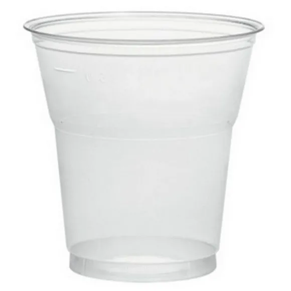 20 verres transparents en plastique réutilisable pour orangeade - 20 cl