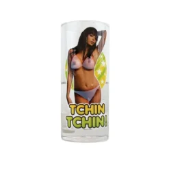 Verre "Strip-Tease" Femme - Tchin Tchin !