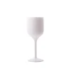 Verre sur pied réutilisable 30 cl - Blanc