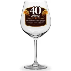 Verre à Vin - 40 ans