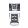 Verre à Whisky affectif - Le Whisky de Beau-Papa - Collection Famille d'Amour