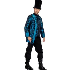 Veste de Noble Baroque - Bleu - Homme - Taille au choix