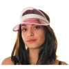Visière Rose Année 80 - Adulte
